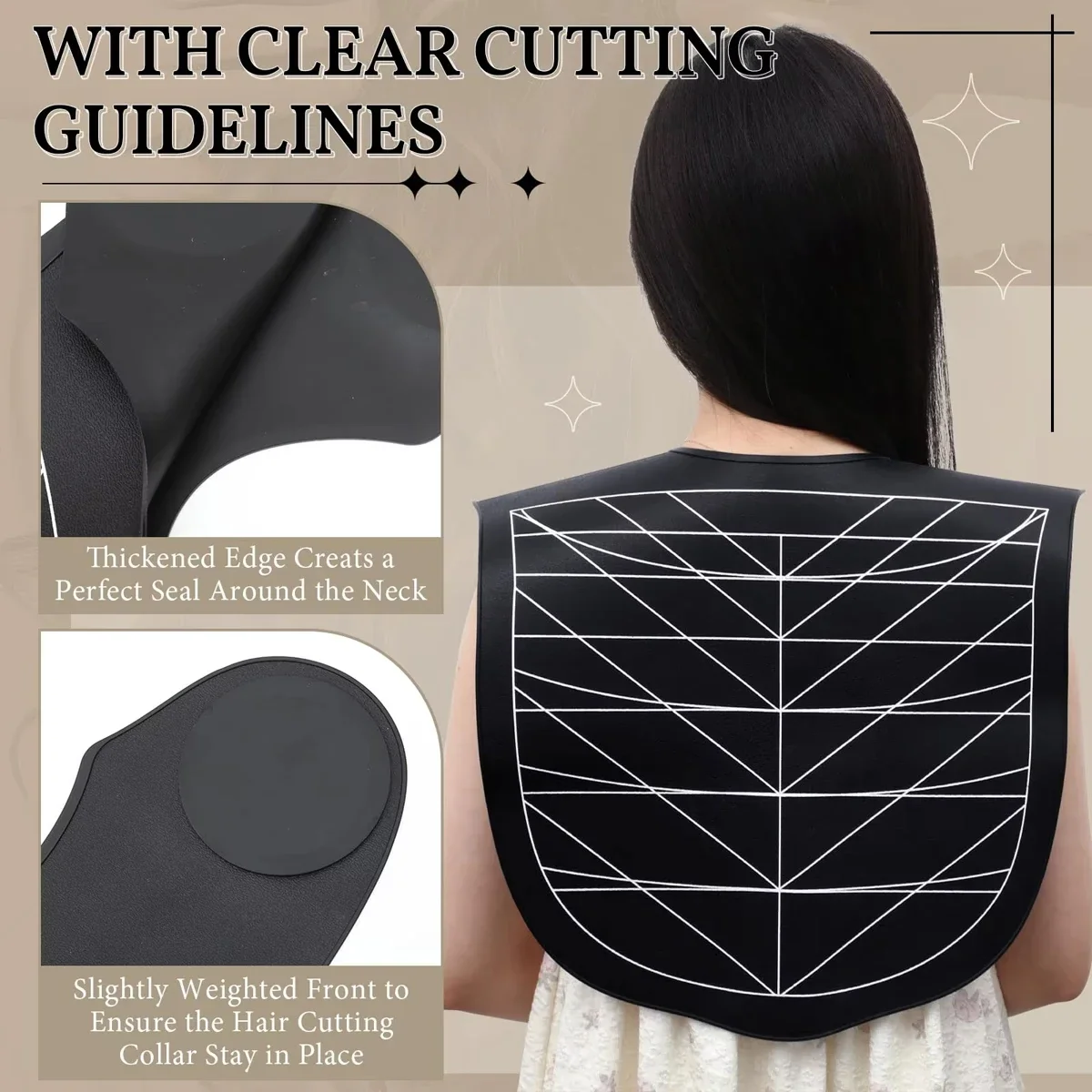 Hairdressing Cape Waterproof Barber Hair Coloring Apron Salon Silicone Hair Dye Shawl Professional Barbershop Styling Cape Tools 6