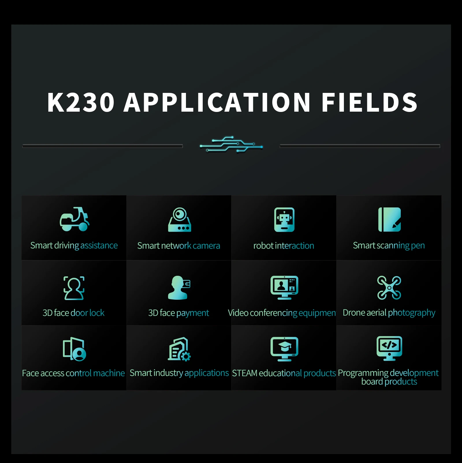 Kendryte CanMV-K230 Dual-core RISC-V CPU AI Development Board with Built-in DPU