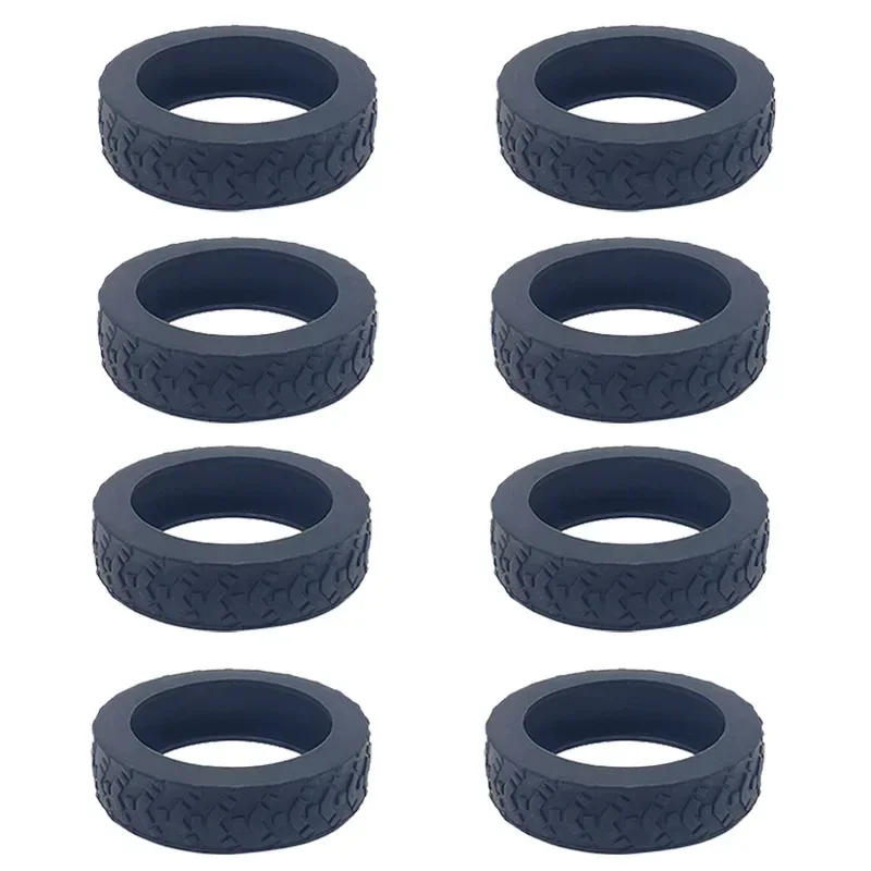 Silicone Wheels Protector 8Pcs for Luggage Reduce Noise Travel Luggage Suitcase Wheels Cover Thicken Texture Accessories