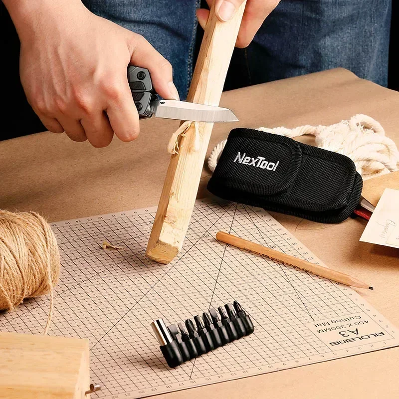 NexTool Ϸ  Ƽ , ޴ ̽ ö̾,   , ũ ̹, ߿ ٱ EDC , 14 in 1