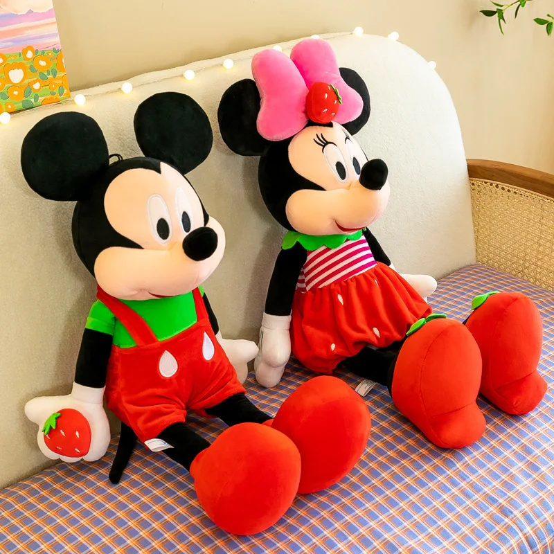 Hot Sale High Quality Mickey Mouse Plush toys Mickey Minnie Dolls Birthday Wedding Gifts Children Baby Christmas Gifts 2