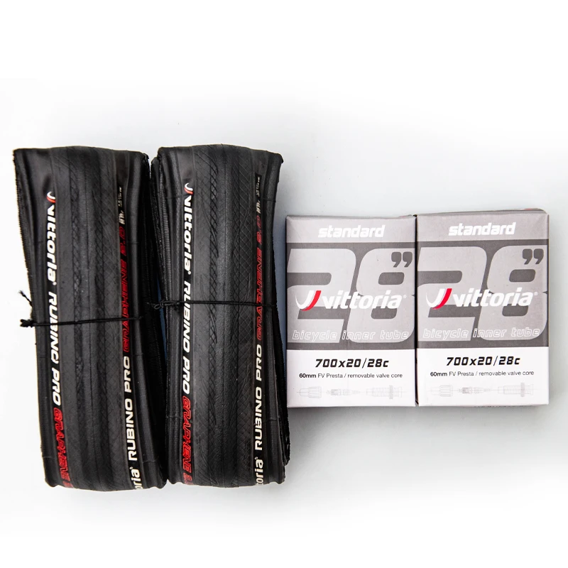 Vittoria Rubino Pro 700x25c セット チューブ付き 【公式通販】