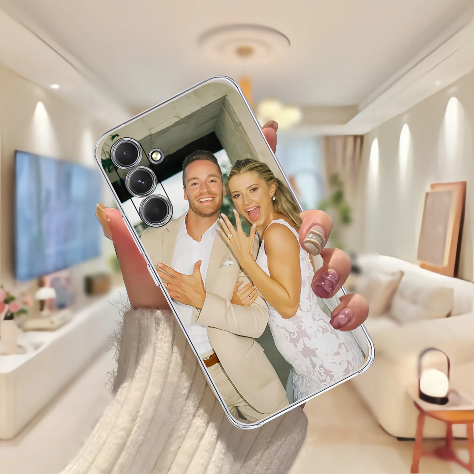 DIY Personalized Photo Clear Phone Case