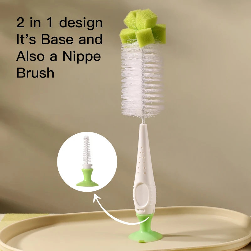 Feeding Bottle Nipple Pacifier Brush Set 3 in 1 for Cleaning bottle brush bottle cleaning brush cleaning brush cleaning brush set