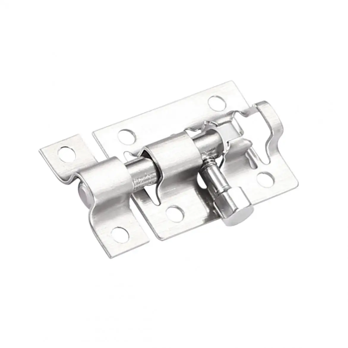 1.5 Inch Stainless Steel Thickened Door Latch Sliding Lock Bolt Latch Hasp Staple Gate Safety Lock Bedroom with Screws door latch
