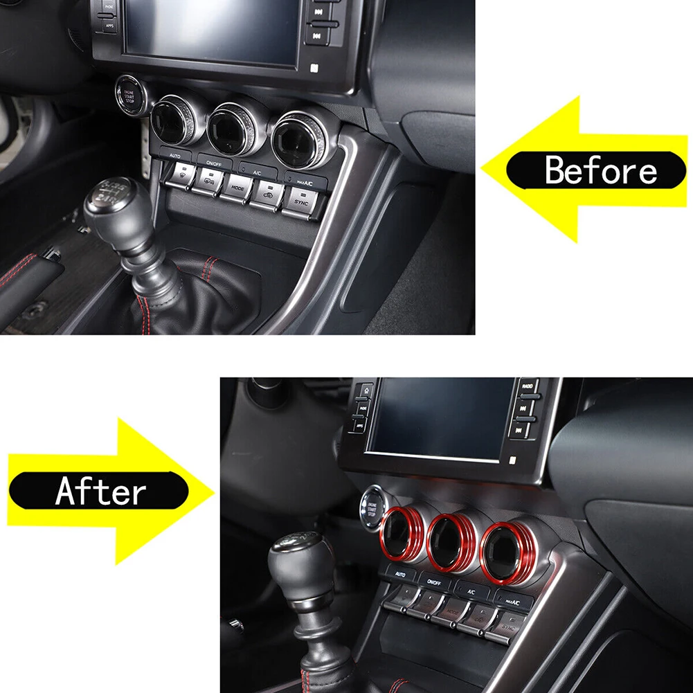 

3 шт./комплект, Прочные Кольца для консоли GR86/ BRZ 2022-2023