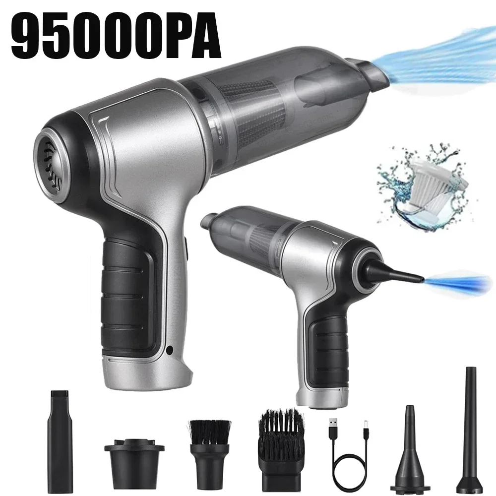 Portable Cordless Car Vacuum Cleaner with Strong Suction