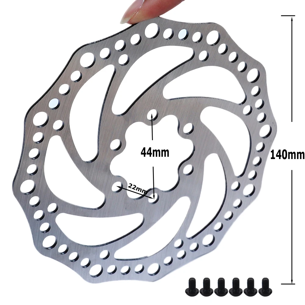 Electric Scooter Disc Brake 140mm 3 Holes or 6 Holes Device Accessories