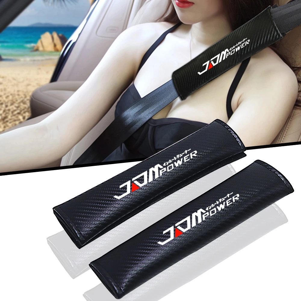 

for jdm power 2pcs Car seat belt accessorie car accessories