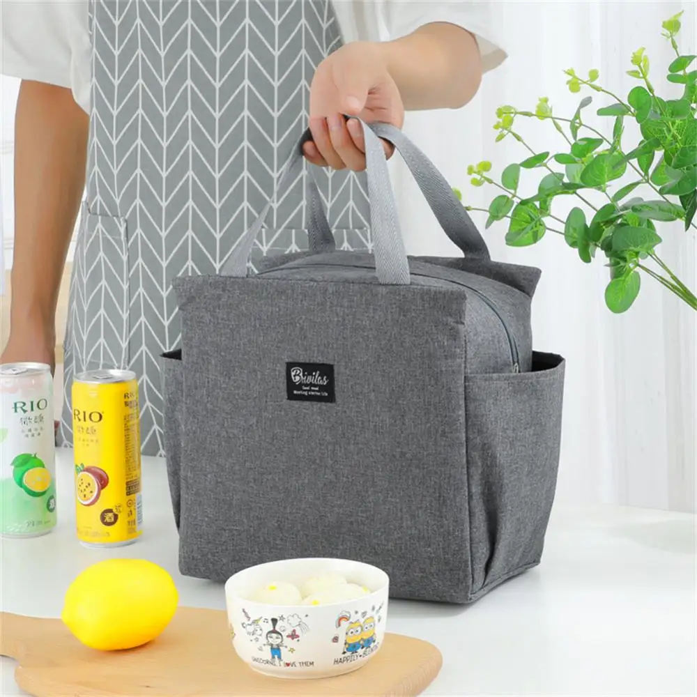 Description Picture 3 of itemLarge Capacity Cooler Bag Waterproof Oxford Portable Zipper Thermal Lunch Bags Insulated Freezer Bag Camping Picnic Bag