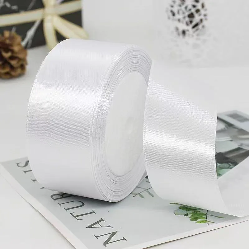 Luxurious Silk Ribbon Assortment for Crafts and Gift Wrapping – Set of 25 Rolls