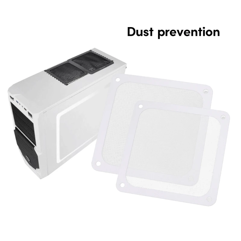 Sleek and Durable Dustproof Covers Magnetic Dust Filters for PC Chassis Cooling Fans Maintain High Performances 2