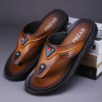 Casa Spiaggia Passeggiata Around Home Infradito Piattaforma Sandali da interno per esterni Pantofole da uomo per uomo Scarpe comfort Clappers 2025 Moda 1