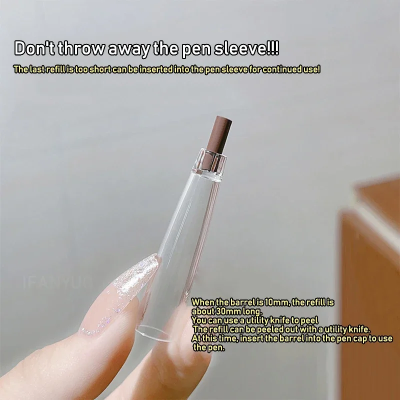 Waterproof Eyebrow Pencil Professional Long Lasting Microblading Pen_voghion.com