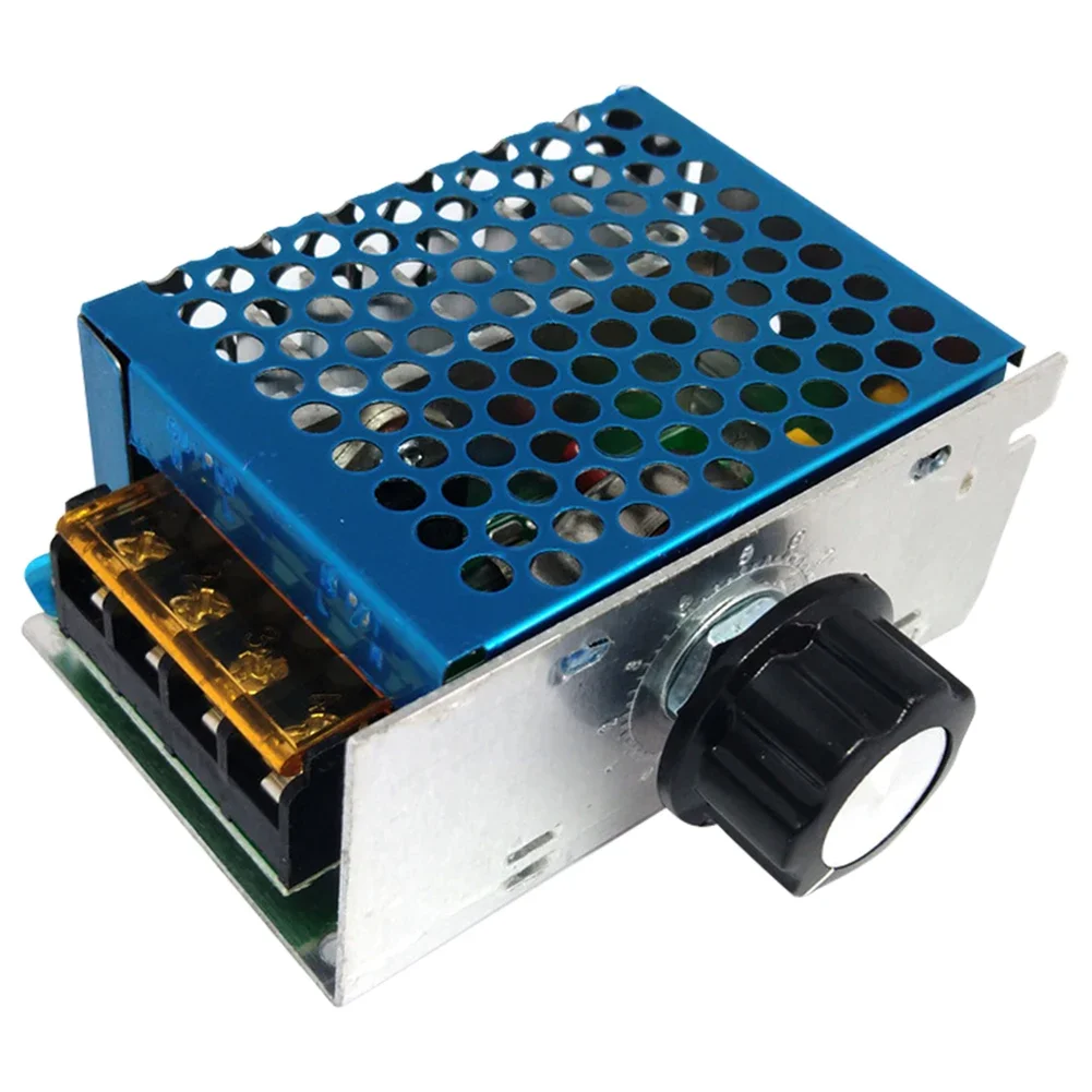 Aluminum Alloy 4000W AC 220V High Power Thyristor Electronic Voltage Regulator