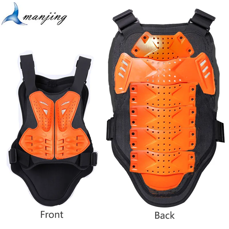 Motorcycle Motocross Vest Protective Gear Armor Riding Sports Protection Dirt bike ATV Drop Resistant Body Guard Moto Chest Spin