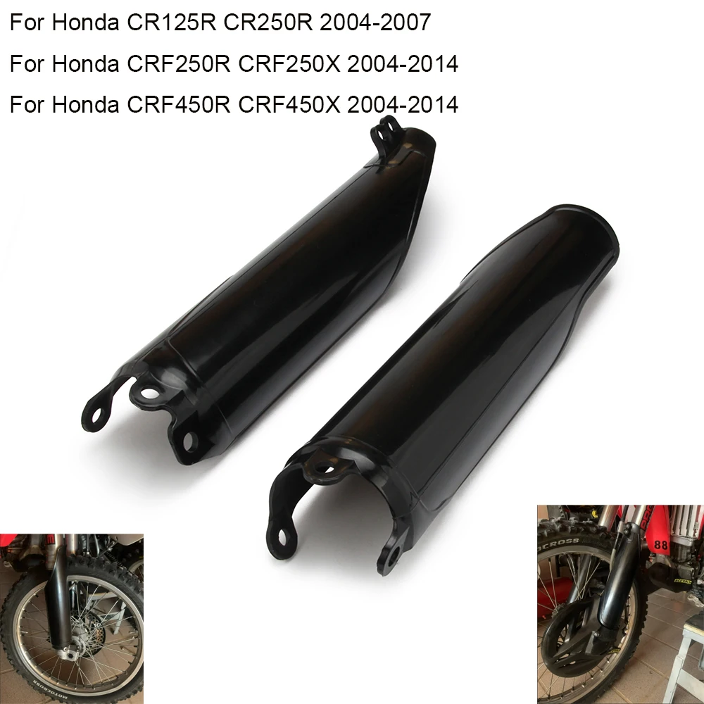 

Fork Cover Shock Absorber Guard Protector For Honda CRF250R CRF450R 2004-2018 CRF250X CRF450X 2005-2017 CRF 250R 450R 250X 450X