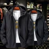 Large size windbreaker men plus size jacket spring 150kg loose camouflage jacket bust 155 160 10XL 9XL 2