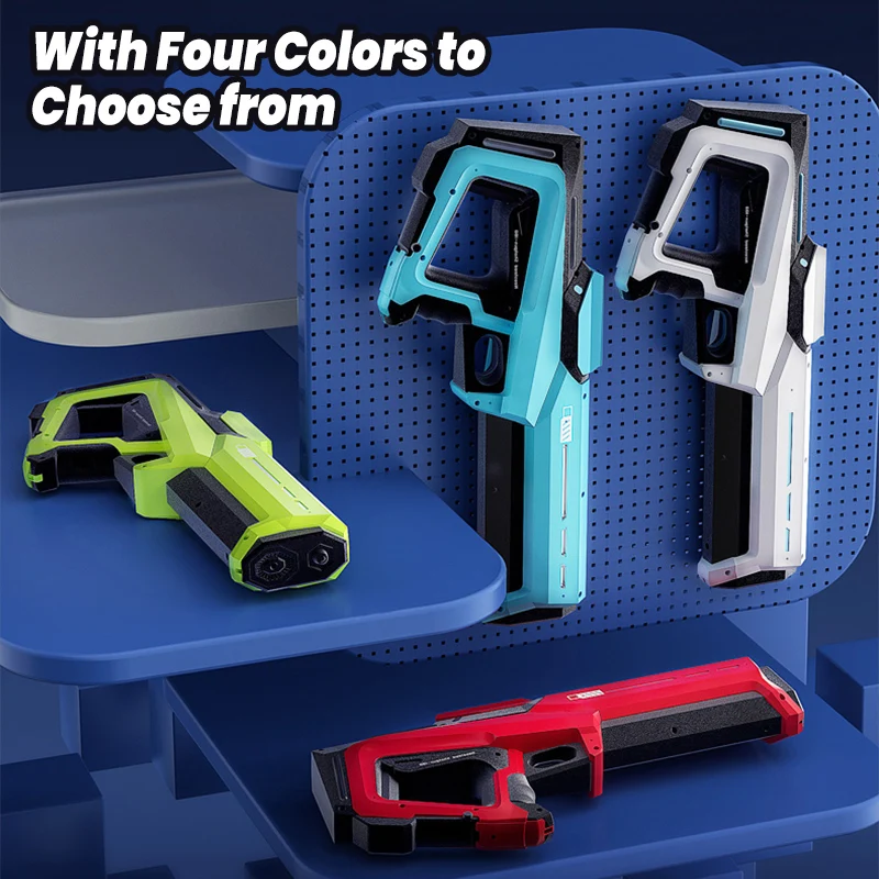 Electric Continuous Water Gun With Automatic Water Absorption High-pressure Strong Spraying New Children's Gun Toy