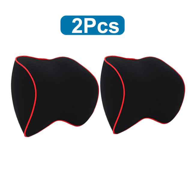 Car Headrest Neck Pillow Auto Car Seat Pillow Memory Foam Head Support Neck Rest Protector Automobiles Interior