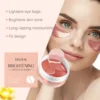 Caffeine Eye Mask Anti Dark Circles Puffyness Firming Lifting Fade Fine Lines Nourishing Brightening Wrinkle Remove Eyes Patche 6