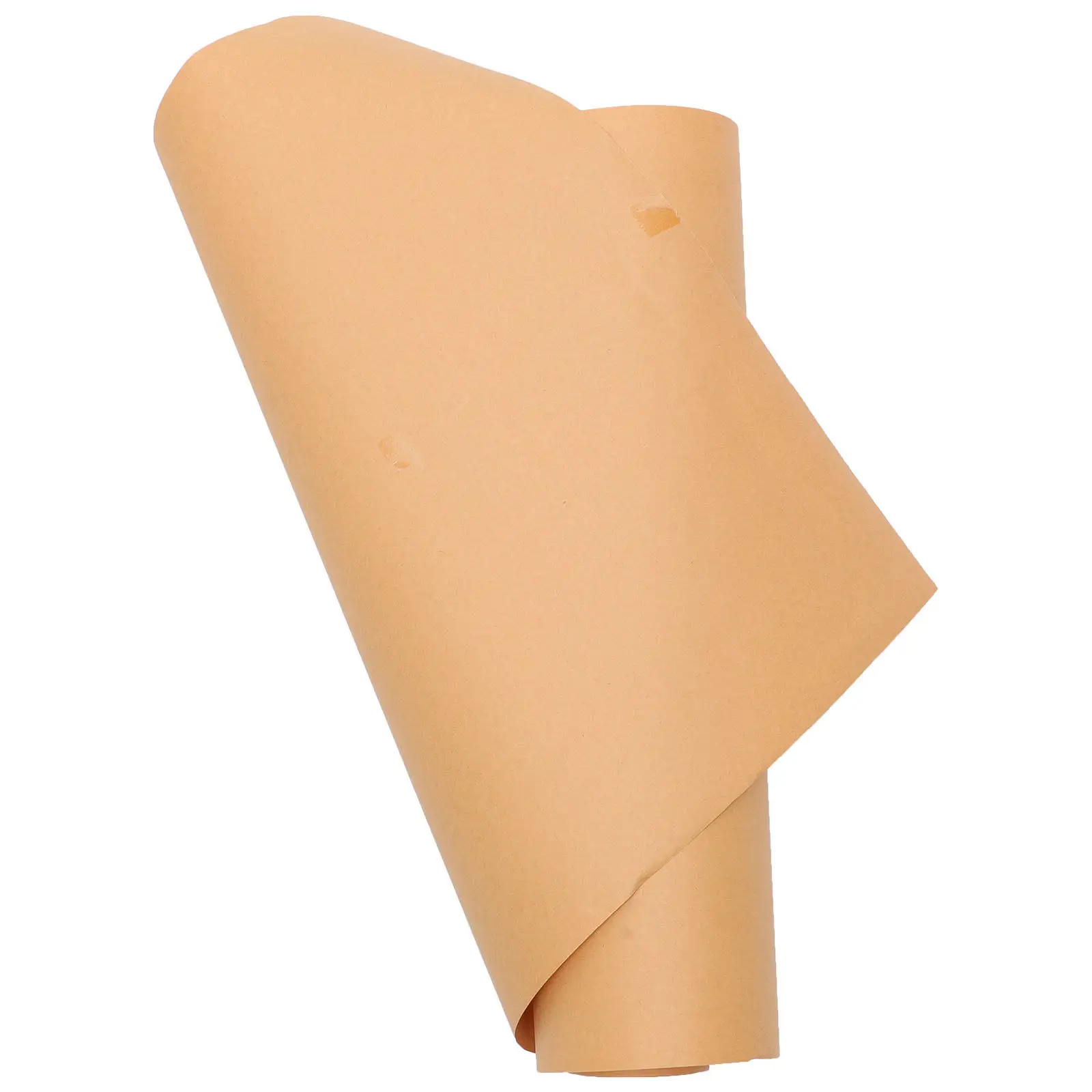 크래프트 종이 롤 50M X 60Cm DIY 공예용 강력한 갈색 포장지 선물 포장 꽃집 게시판 페인팅 테이블