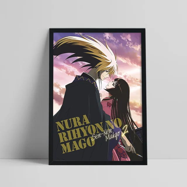 Nurarihyon No Mago Japanese Anime Print Art Poster Nura Rise Of The Yokai  Clan Canvas Painting
