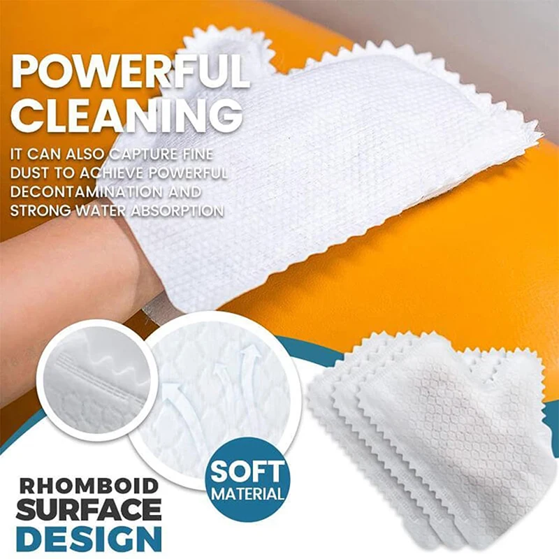 

10PCS Mitt Microfiber Car Window Washing Home Fish Scale Cleaning Duster Gloves
