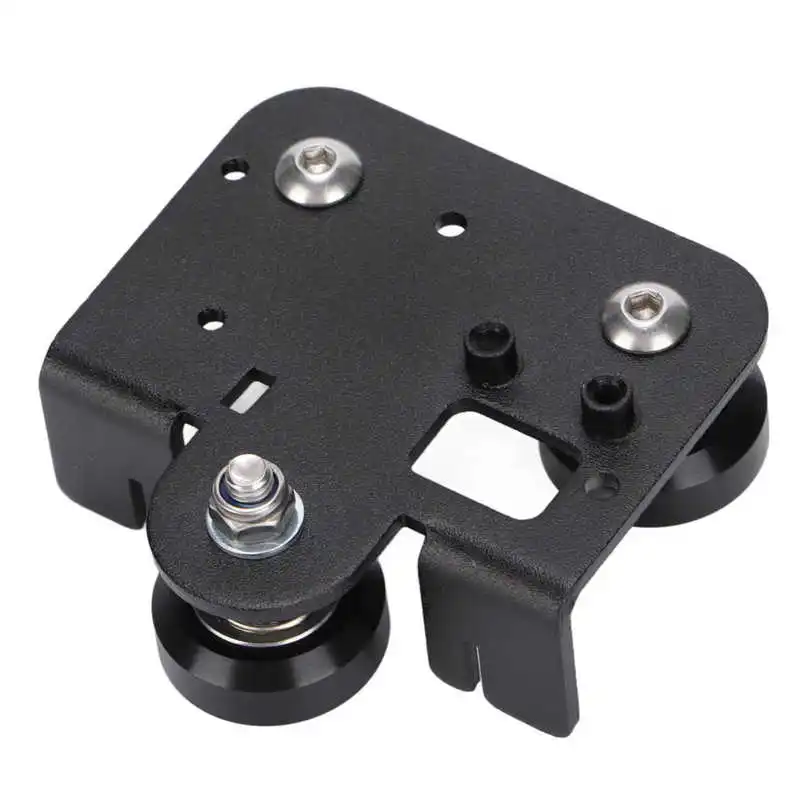 3D Printer Back Support Plate Black Metal With Pulley for Ender3 V2 3d printer build plate