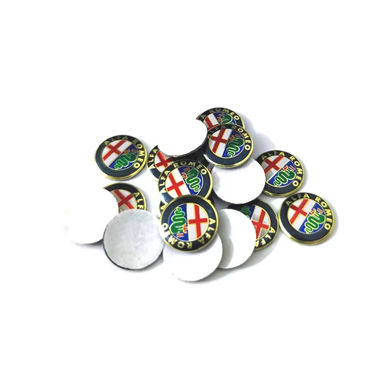 Premium Car Remote Key Stickers - Auto Emblem Decoration Decals, Set of 5/10