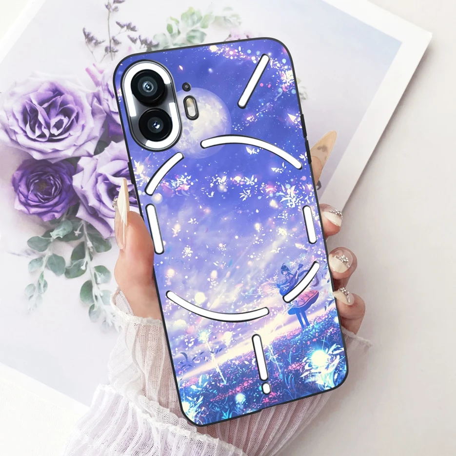 Floral Butterfly Design Soft TPU Phone Case