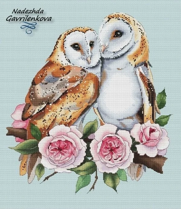 

Набор для вышивки крестиком «Сова», 43-46 дюймов