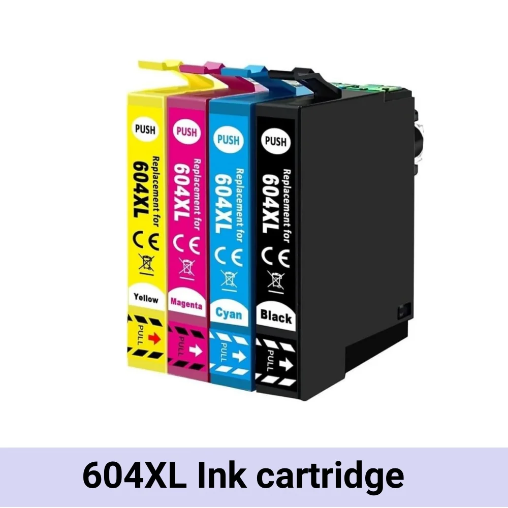 604 604XL Ink Cartridge For Epson XP2205 XP-2200 XP4205 XP-3200 XP4200 WF-2910 WF2930 WF2950 Printer cartridges T604XL printer supplies ink cartridge inkjet ink cartridge