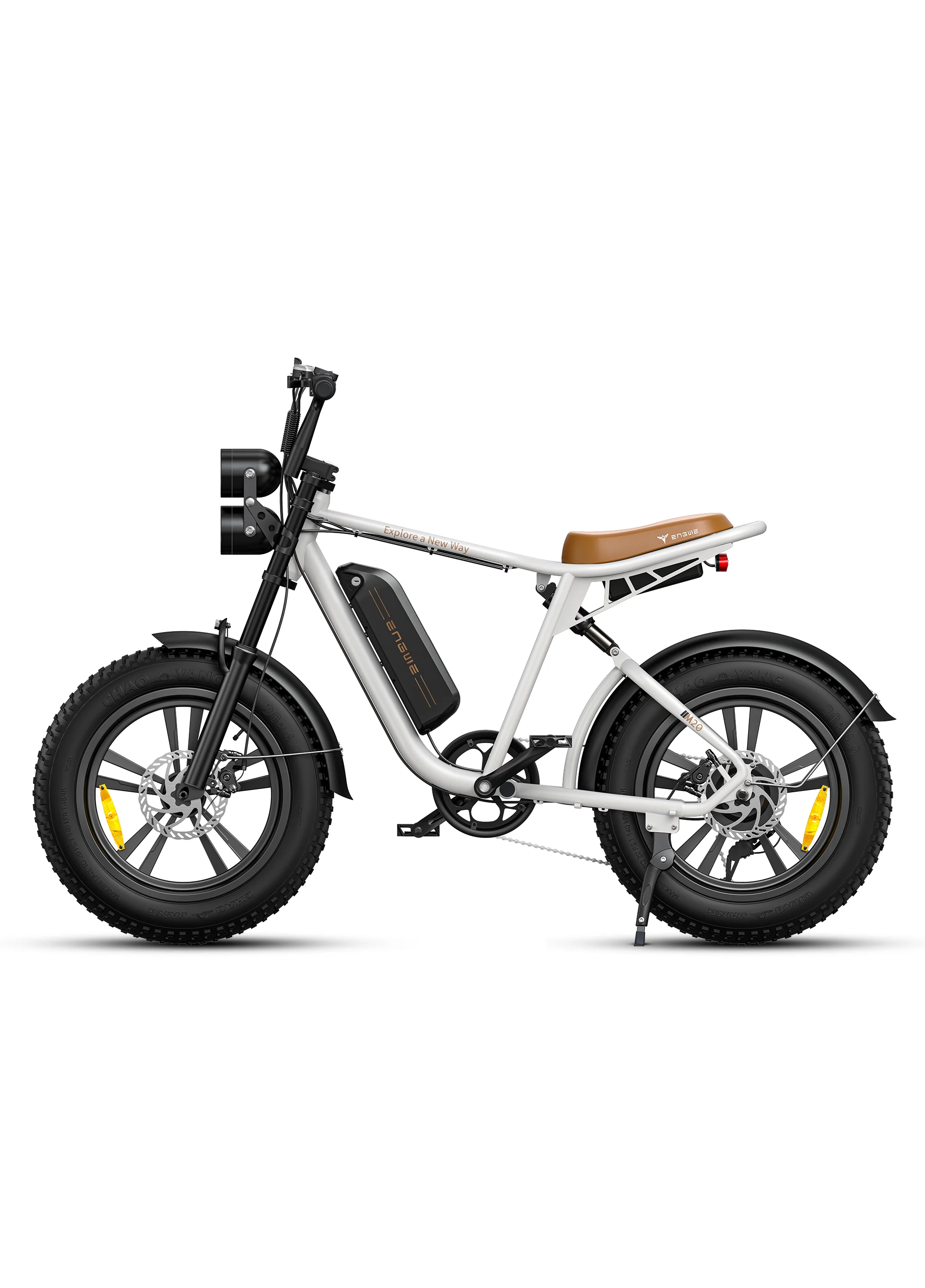 Bici elettrica ENGWE M20 75 km + 75 km a lungo raggio e doppia sospensione - immagine 2