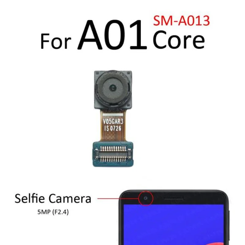 Selfie Camera Camera Samsung A01 Core Front Main Camera For