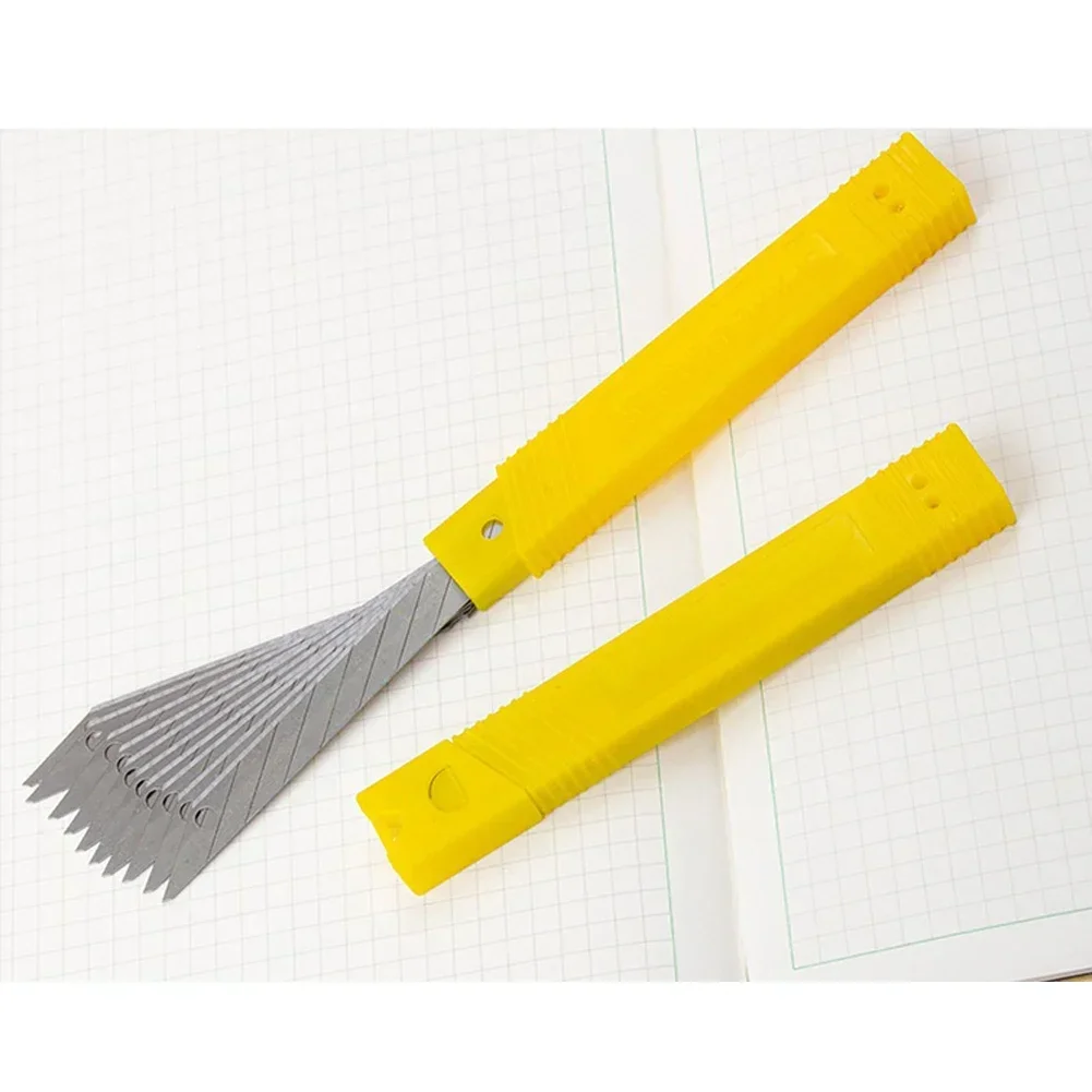 10Pcs Replacement Blade 86*9mm 30 Degrees Art Cutter General Blade Alloy Steel For Cutting Paper Trimming Carving Hand Tool,art cutter blade