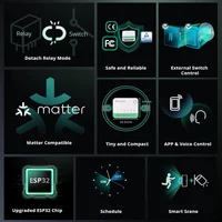 Sonoff Mini R4 Matter WiFi Smart Home Light Switch Sonoff Mini R4 Extreme Matter Relay Work with Alexa Google Home Homekit - Image 4