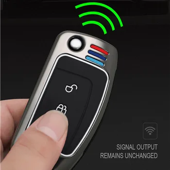 Nuova custodia per telecomando chiave per Ford Fiesta Focus 2 Ecosport Kuga Escape Falcon b-max c-max Eco Sport Galaxy 3 pulsanti Shell - Nuova custodia per telecomando chiave per Ford Fiesta Focus 2 Ecosport Kuga Escape Falcon b