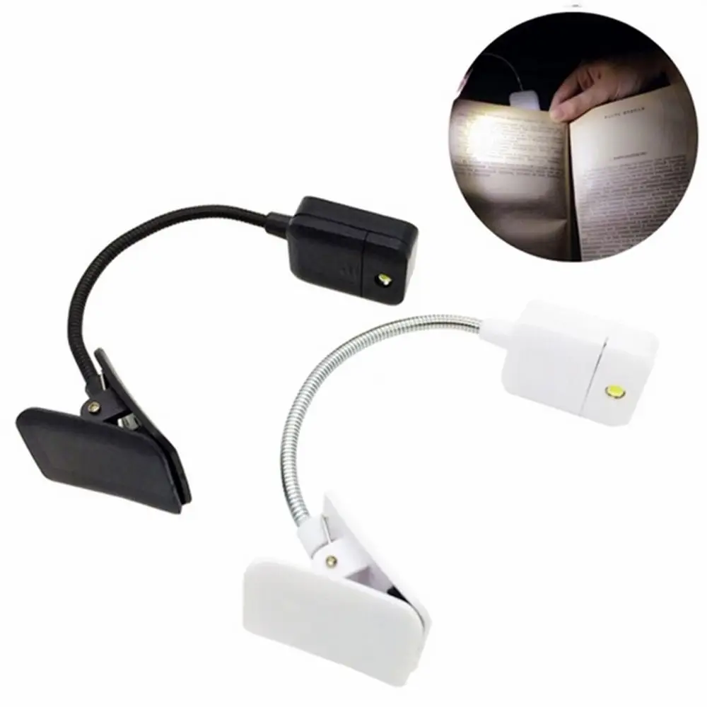 Flexible Clip Portable Night Lighting Tablet Reader Ebook Light PC Tablet Reading Lamp Book Light LED Light Night Light