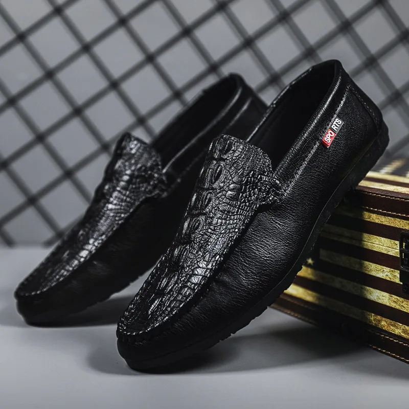 

Men's Casual Shoes 2024Summer Men Loafers Fashion Business Casual Shoes Comfortable Driving Shoes Moccasins Office Work Footwear