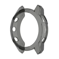 Soft and Durable TPU Hollow Watch Protector Shell - Protective Case for Garmin Epix Gen2 (1 black)