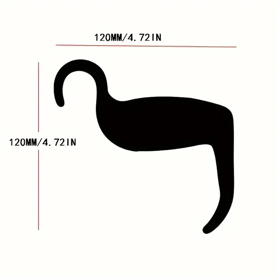 Makeup Contour Stencil - Perfect Eyebrow Shaper & Eyeliner Guide, Durable Plastic Beauty Tool for Flawless Face