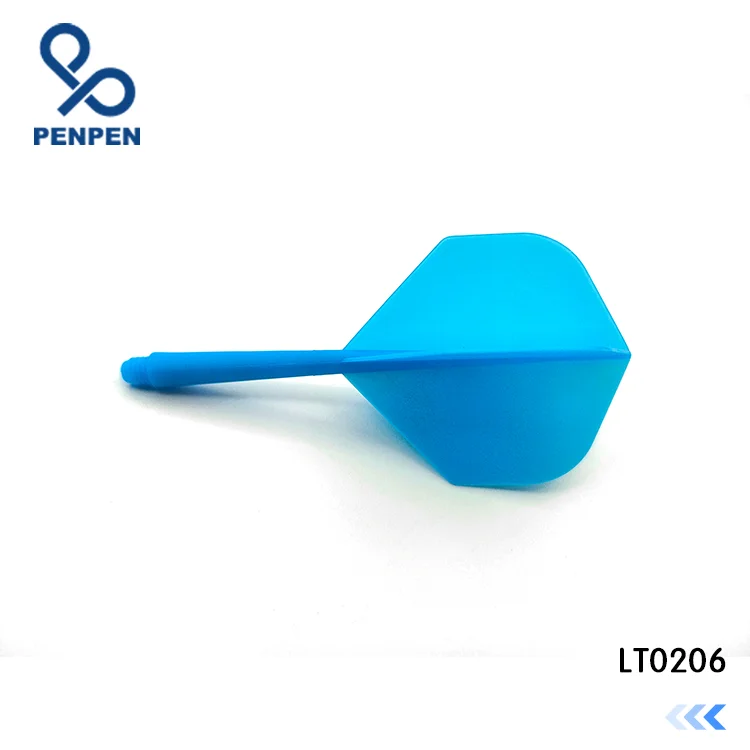 PENPEN darts 12/9/6pcs Professional Dart Flights 2BA Screw Soft In-one Integrated Dart Flights and Shafts LT02