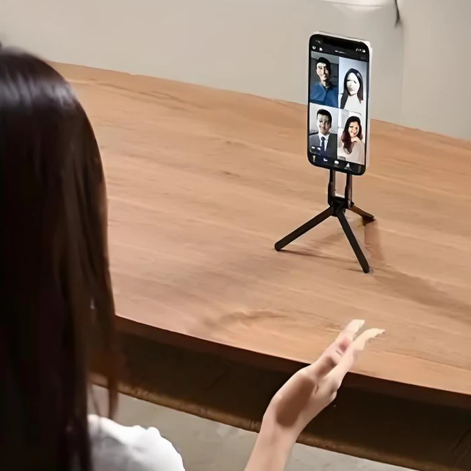 Carabiner Phone Tripod with Magnetic Holder