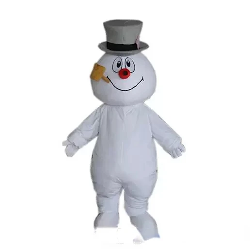 

Frosty Snowman Mascot Costume Halloween Costumes for Wommen Men Adult Carnival Mascot Purim Christmas Cosplay