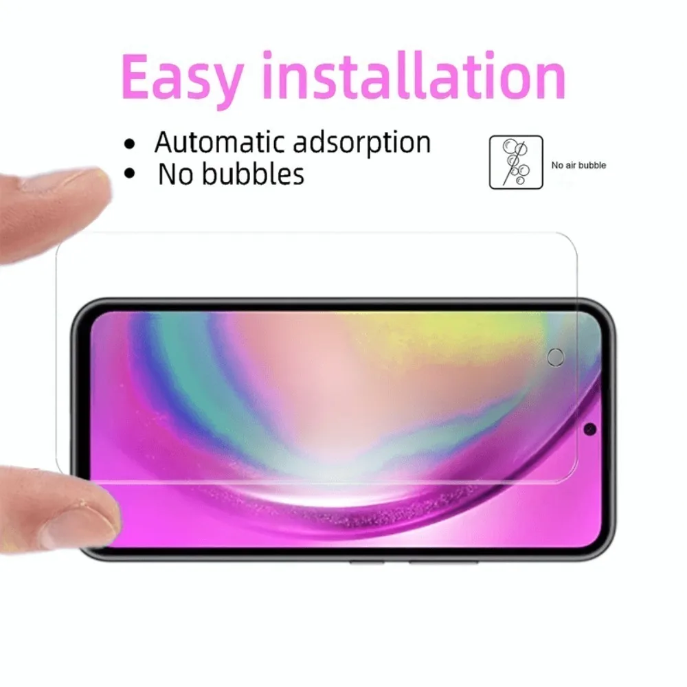 4Pcs Ultra Clear Tempered Glass for Samsung Galaxy A07 A15 A16 A17 A25 A26 A35 A36 A53 A55 A56 A73 Anti-Scratch Screen Protector