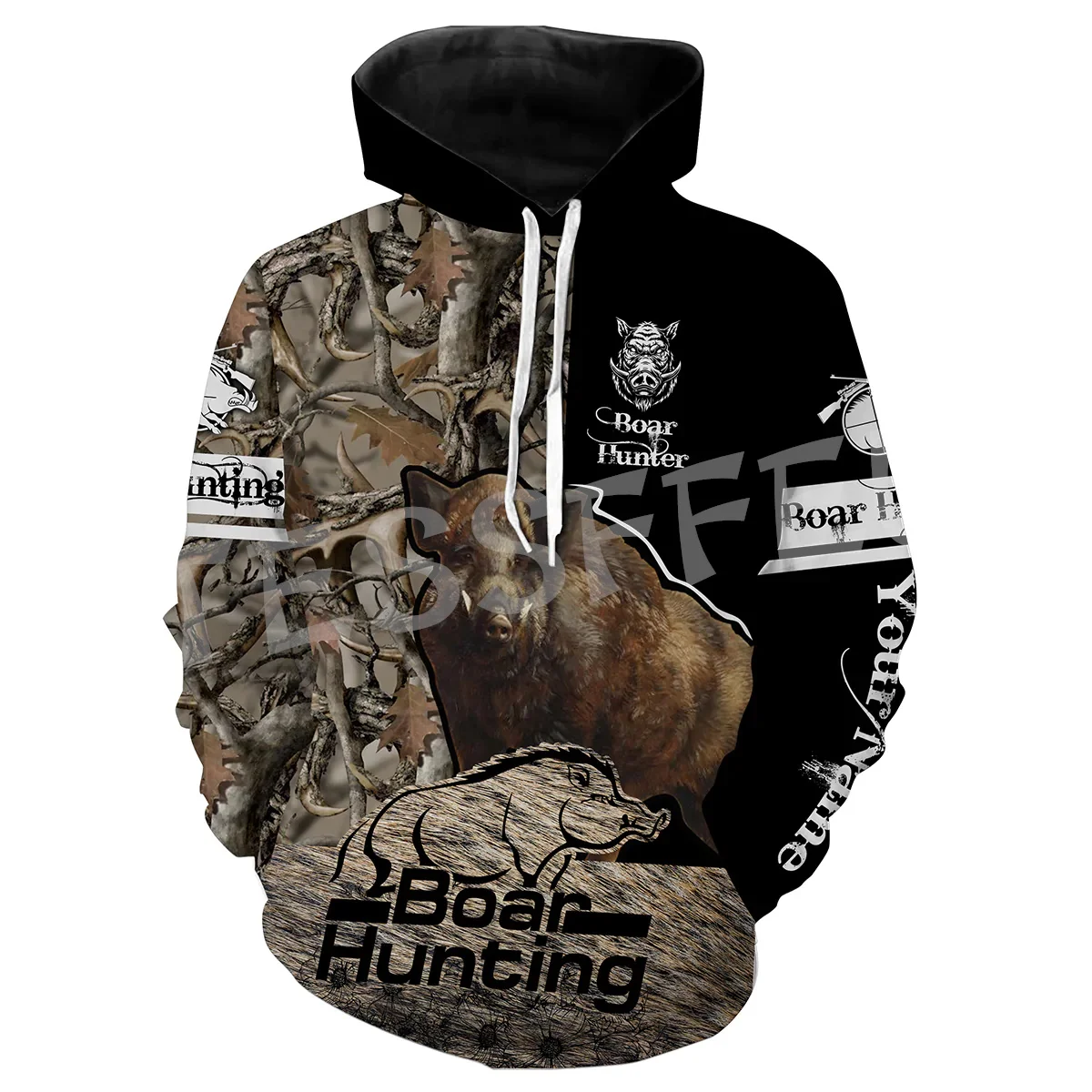 

NewFashion Custom Name Boar Hunting Camo Hunter Tattoo 3DPrint Harajuku Pullover Streetwear Unisex Casual Funny Jacket Hoodies I