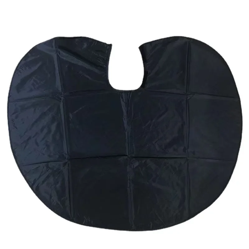 Hair Dye Tools Short Square Black Waterproof Hairdressing Salon Barber Hair Cutting Cape Cloth Wrap Hairdressing Cape Barber 5