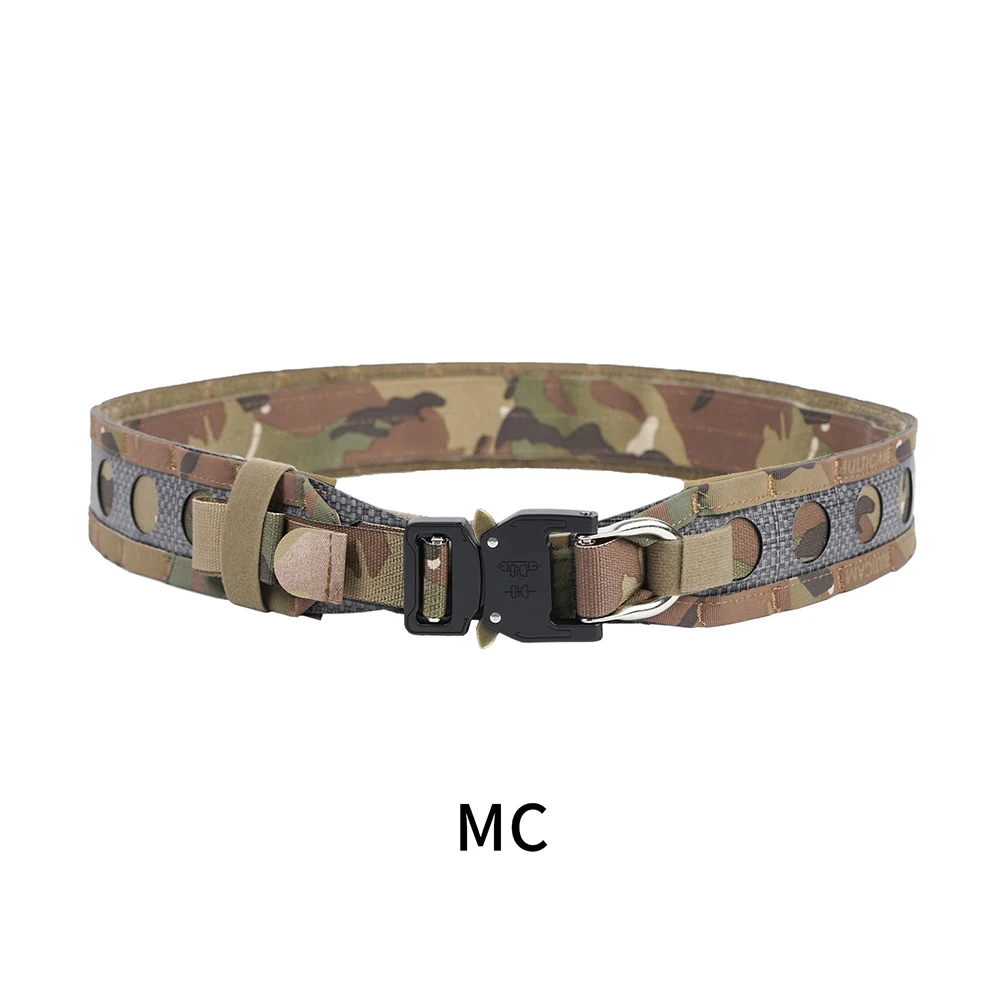 Tactical Bison Belt MOLLE Belts Quick Release Rigger Inner & Outer Airsoft Heavy Duty Belt Nylon Combat Gear Hunting Accessory