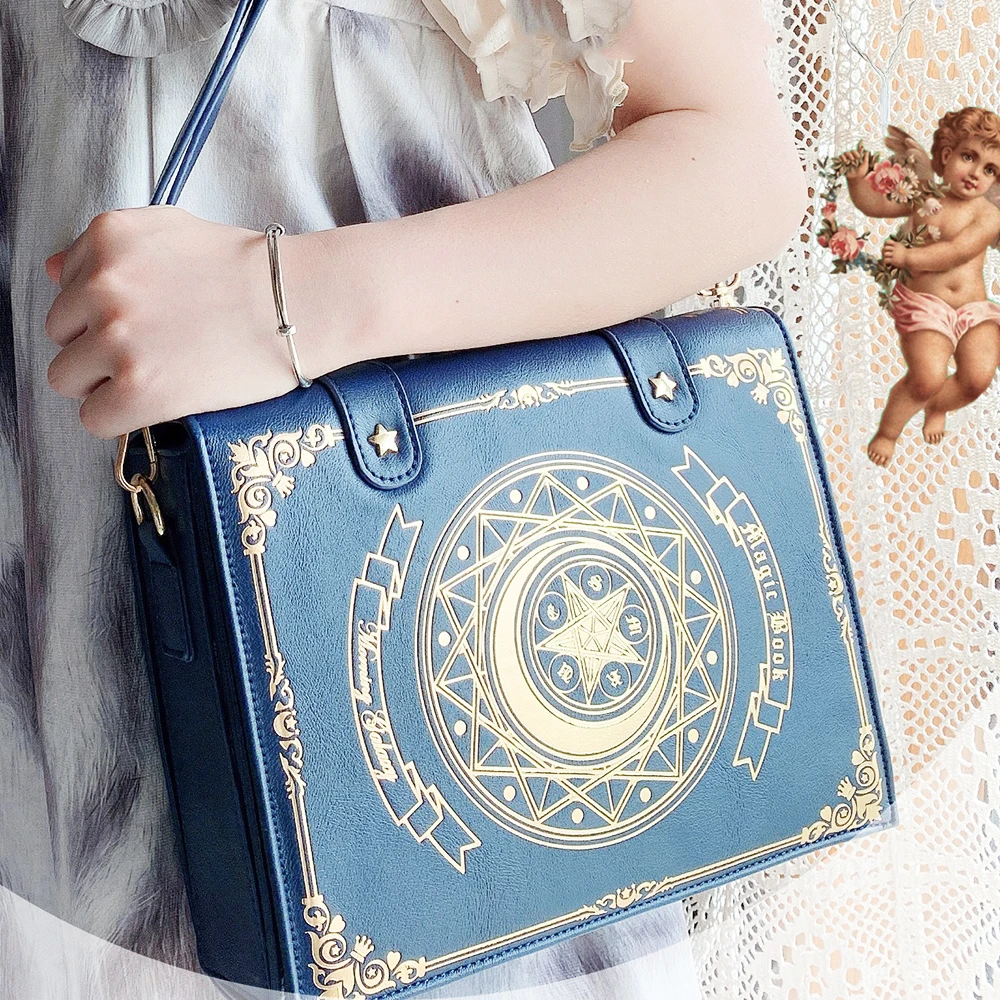 Lolita Girls Star Shaped Crossbody Shouder Bags Zip Handbag Messenger Bag Gifts 